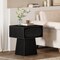 End Table with Drawer Storage Nightstand Side Table MDF Bedroom Living Room